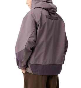 Chaquetas Soft-Shell para Hombre para Invierno, Trabajo y Deportes, Impermeables, de Longitud Regular, con Cuello Alto y Logotipo Frontal, para Senderismo al Aire Libre - Product Image 5