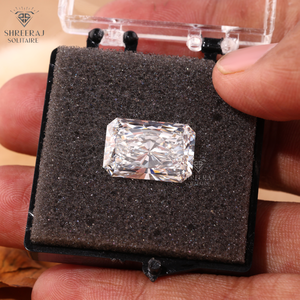 Diamants naturels taille radiant, 1,00 carat, couleur E, pureté VVS2, diamants cultivés en laboratoire CVD, fournisseur de diamants en gros d'Inde - Product Image 6