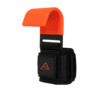 Men Women Summer Bodybuilding <b>Weight</b> Lifting Hooks Pull Ups Dead-lifts Grip <b>Wrist</b> Straps Non-Slip Polyester Cotton Hook Loop - Product Image 3