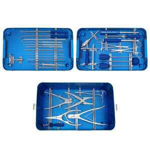 Sistema de varilla de tornillo poliaxial de titanio QNQ, instrumentos de cirugía de columna vertebral de fijación Cervical Posterior, Kit de implante espinal para Cervical - Product Image 1