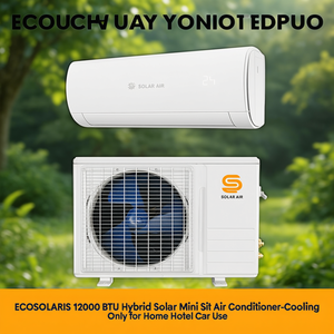 Aire Acondicionado Mini Split Solar Híbrido ECOSOLARIS de 12000 BTU - Solo Frío para Uso en Hogar, Hotel y Automóvil - Product Image 3