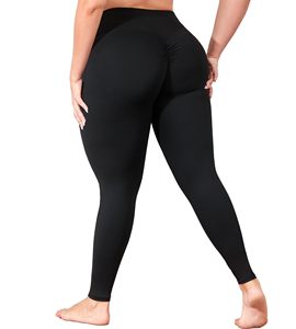 RuiNeng Plus Size Women's Leggings Thick Shapers Control Panties <b>Butt</b> <b>Enhancer</b> Buttocks High Waist Triangle Vintage - Product Image 1