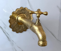 Robinet d'eau marocain en laiton gravé fait à la main robinet marocain en laiton cuivre éviers et robinets nouvel OEM disponible 10