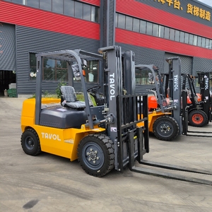 Carretilla elevadora diésel de gran capacidad de 3 toneladas Cummins Engine 1220mm horquilla usada/Nueva para construcción y venta al por menor - Product Image 5