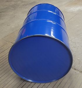 Chất Lượng Hàng Đầu Cấp Thực Phẩm 200 Lít 210L Màu Xanh Thép Trống Kim Loại Màu Xanh Thùng Thép Không Gỉ Xô Với Nắp Dầu Sắt Trống - Product Image 4