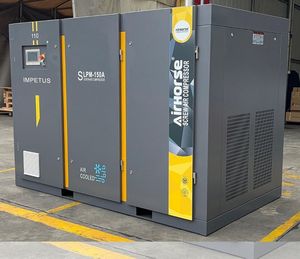 New Air Cooled Screw Air Compressor 20.0m3 Per min Industrial Compressor 150HP 8 <b>Bar</b> 380V for Factory Workshop - Product Image 1