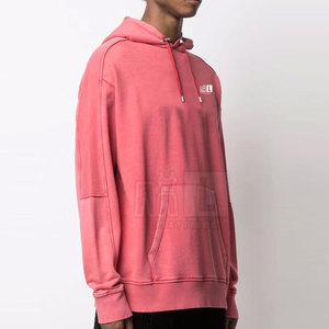 Fabricant pakistanais Made Acid Wash Hoodies pour hommes Basics Cotton Blended Men's Acid Wash Hoodies - Product Image 3