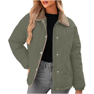 Cool Motorcycle Pockets Unisex Top Outdoor Jacket 100% Warm Fitted Quilted Satin Puffer Jacket Style Plain Dyed Genuine - Product Image 3