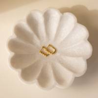 Zierliche Perlen Creolen 925 Silber vergoldet Minimal Gold & Silber Creolen Perlens chmuck Brautjungfer Geschenk für Sie