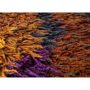 Zuri Gold Hand Knotted <b>Wool</b> Rug Paem-666 Abstrac - Product Image 3