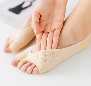 Nuevos calcetines de verano con boca de pez para mujer, calcetines de barco antideslizantes de malla transpirable con punta abierta para mujer 2025 - Product Image 2