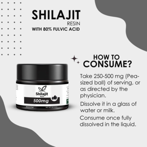OEM ODM 500mg Shilajit Résine Fabrication personnalisée de marque privée Suppléments à base de plantes - Product Image 4