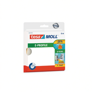 TESAMOLL 5463 <b>White</b> Window/Door Roller W9mm X H4mm X L6m Office Adhesive <b>Tape</b> - Product Image 3