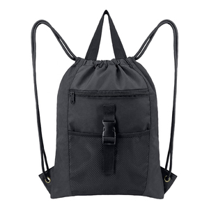 กระเป๋าเป้สะพายหลัง Drawstring พร้อมกระเป๋าซิป 3 ช่องและกระเป๋าด้านใน 2 ช่อง กระเป๋าสตริงถุงว่ายน้ํา 2024 กระเป๋าสตริง - Product Image 1