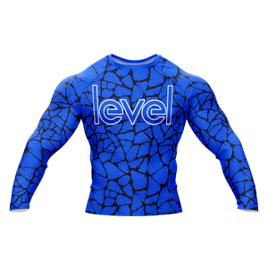 ผู้ชายแขนยาวเสื้อบีบอัดแห้งเร็วผื่นยาม Bjj Rashguard MMAผื่นยาม - Product Image 1