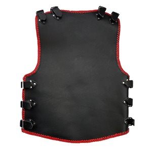 Gilet en cuir de moto noir 'All Season' en cuir pour homme en cuir Milwaukee avec chaleur et technologie Cool-Tec - Product Image 6