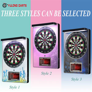 Machine de fléchettes électronique intelligente YULONG avec cadre en acier, pointage automatique et tableau de scores, idéale pour les bars (vente en gros) - Product Image 3