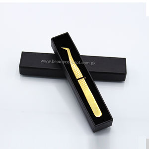 Juego de pinzas para pestañas profesionales de acero inoxidable, puntas de precisión afiladas a mano, duraderas y sostenibles con precio competitivo - Product Image 2