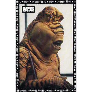 Carte postale Hommes en noir, élégante carte de vœux mettant en scène des personnages de films emblématiques - Product Image 1