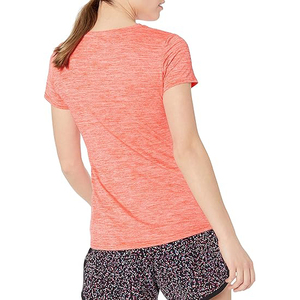 T-shirt pour femmes, couche en maille respirante, texture lisse, soutien doux pour les mouvements, léger, circulation de l'air, équilibre, détente, tenue quotidienne en plein air - Product Image 4