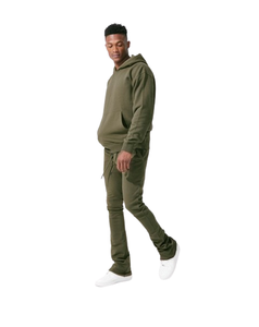 Survêtement de sport thermique vintage pour homme, manches longues, couleur personnalisée, bandes latérales, nouvelle collection automne-hiver 2025, grande taille - Product Image 4