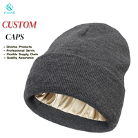 Bonnet d'hiver unisexe 2026 pour femme, épais, coupe-vent, protection des cheveux, doublure satinée, ajustable, en soie, idéal pour la plage et les voyages, vente en gros