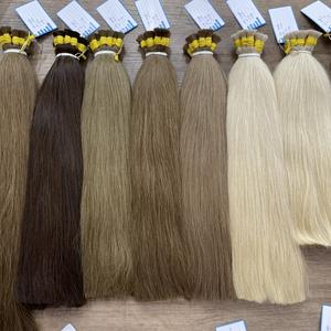 LES MEILLEURS ARTICLES CHAUDS! Extension de Cheveux Humains Vierges Vietnamiens Non Transformés en Vrac avec des Prix Bon Marché, 100% - Product Image 1