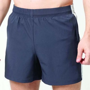 Pantalones cortos de entrenamiento para hombre de peso pesado de algodón con cordón personalizado para hombre más vendidos, pantalones cortos de gimnasio de Color sólido para hombre, calle principal - Product Image 2