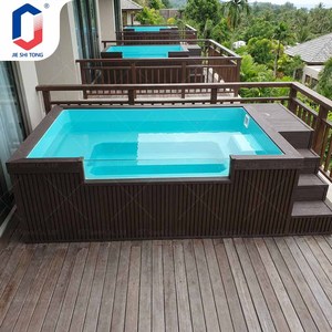 Luxury Container Swimming <b>Pool</b> Plug and Play Fiberglass Modular Backyard Resort Outdoor <b>Pool</b> - Product Image 2