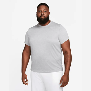 Camiseta deportiva de entrenamiento de algodón con nuevo diseño y logotipo personalizado al por mayor para hombre, ajuste en caja para correr, gimnasio y fitness de gran tamaño - Product Image 5