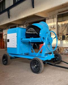 Mezcladora de Concreto Mini de Alta Resistencia con Operación Manual y Motor de 1000W para Mezcla Rápida de Cemento y Uso en Construcción - Product Image 2