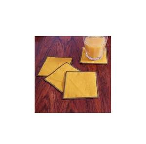 Hot Sale Linen coaster Wholesale 100% Real Fabric Linen Coaster <b>Square</b> Manufacture Wholesale Bulk Price - Product Image 4
