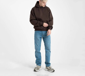 Sudadera con Capucha de Forro Polar para Hombre de Alta Calidad, Ropa Deportiva Casual de Invierno, Personalizada con Bordado, OEM/ODM Disponible - Product Image 6