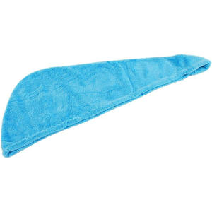 Serviette turban en microfibre AG23 pour cheveux mouillés, pratique et absorbante, couvre-cheveux - Product Image 5