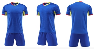 Kit de Jersey de fútbol de calidad superior Fabricación al por mayor Conjuntos de uniformes de fútbol de fábrica Tailandia Custom Oem Odm - Product Image 5