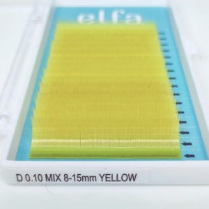 Elfa ขนตาปลอมแบบเส้นใยแคชเมียร์สีดำด้านสำหรับต่อขนตาเพิ่มวอลลุ่มแบบดั้งเดิม - Product Image 4