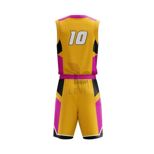 Maillot de basket-ball réversible personnalisé personnalisable pas cher 100% polyester respirant ensemble d'uniformes de basket-ball d'entraînement pour hommes - Product Image 6