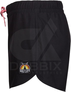 Short de fitness uni pour femmes 100% coton Logo personnalisable Sticker Color Pattern Design Short pour femmes - Product Image 2