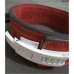 2024 cinturón de levantamiento de pesas personalizado de alta calidad, palanca de elevación de cuero, cinturón de palanca de entrenamiento de gimnasio, Cinturón de piel de vaca - Product Image 4