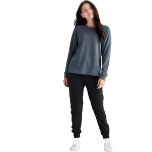 Respirant grande taille femmes sweat vente chaude personnalisé polaire 2025 hiver pas cher prix OEM conception - Product Image 5