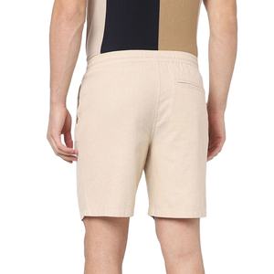 Pantalones Cortos de Algodón y Poliéster Transpirables para Hombre, Estilo Urbano, de Cintura Media, con Patrón Liso y Cordón Ajustable, Novedad 2026, Más Vendidos - Product Image 2