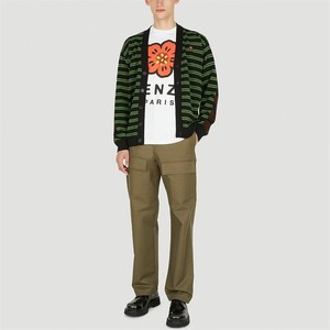 กางเกงขายาวทรงตรงผ้าทวิลคอตตอน 4 กระเป๋า สไตล์ลำลองสำหรับผู้ชาย - Product Image 4