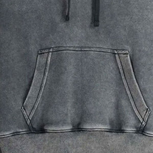 Sweat à capuche pour homme de qualité supérieure, lavage à l'acide, design unique, imprimé en différentes couleurs d'hiver, tissu polaire, vente en gros - Product Image 6