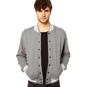 2025 mode décontracté coton Letterman Baseball Bomber veste légère varsity veste avec col montant - Product Image 6