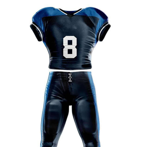 Service OEM Uniforme Football Américain 100% Logo Personnalisé Uniforme Football Américain Respirant Nouveau Style Uniforme Football Américain - Product Image 5