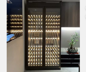 Nevera para Vinos con Puerta de Vidrio de Doble Zona y Control de Temperatura Inteligente Eléctrico Personalizado - Product Image 2