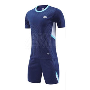 Conjunto de Uniforme de Fútbol Profesional, 100% Poliéster, Transpirable, de Secado Rápido, Colores y Logotipos Personalizables, en Existencia - Product Image 1