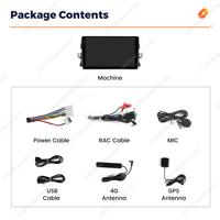 MEKEDE-Unidad Central de Navegación para coche C30 Plus, reproductor de vídeo Mp3 con pantalla Android para Toyota Auris 2006-2011