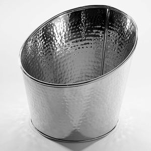 Tina de bebida galvanizada independiente para fiestas Tina de bebida de acero inoxidable Enfriador Cubo de hielo para organizar fiestas Cubo de bebida - Product Image 5