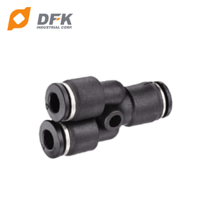 DFK Industrial Corp. Y Forma de ajuste rápido de 3 vías para sistemas de aire y tuberías de plástico - Product Image 3